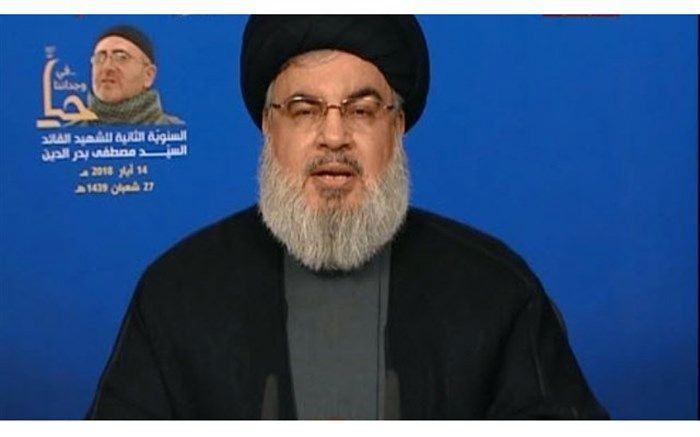 سیدحسن نصرالله: ۵۵ موشک به پایگاه‌های صهیونیست‌ها در جولان شلیک شد/ اسرائیل جرأت پاسخ را نداشت