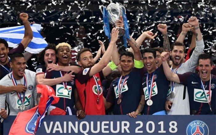 جام حذفی فرانسه؛ سه‌گانه فرانسوی پولدارها کامل شد