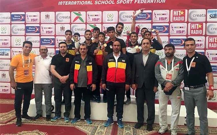 قهرمانی نمایندگان کشتی آزاد و فرنگی ایران در مسابقات جهانی مراکش