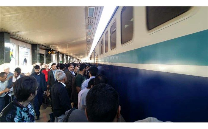 اختلال در حرکت متروی کرج