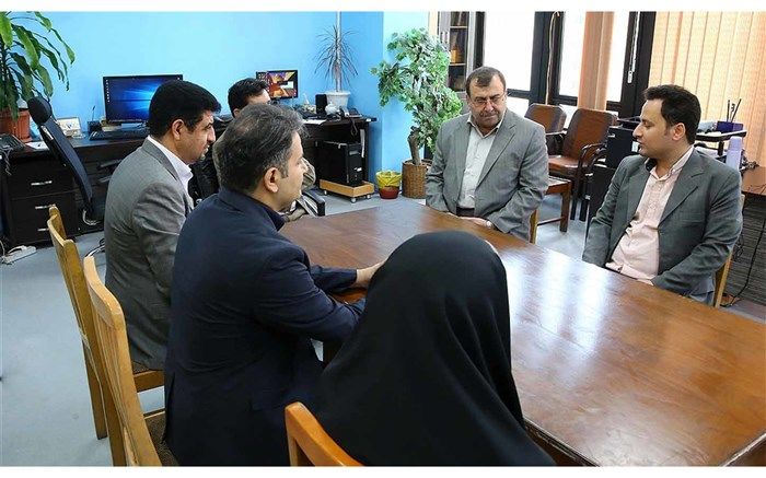 بازدید رؤسای مراکز سنجش و امور بین الملل از بخش های مختلف روابط عمومی