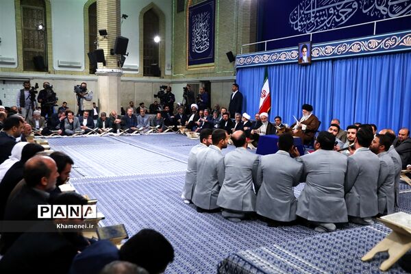 محفل انس با قرآن کریم در حضور رهبر معظم انقلاب
