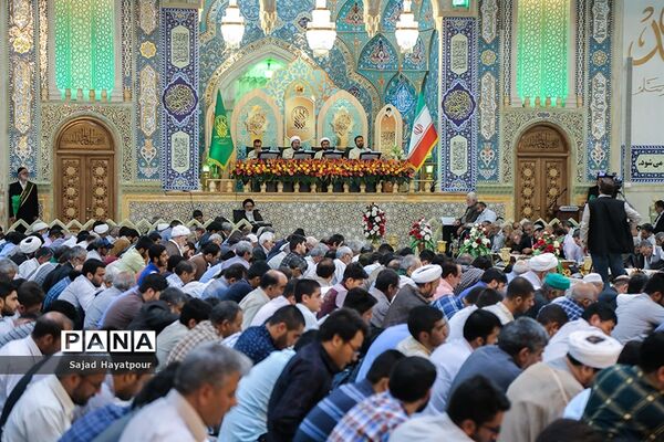 ترتیل خوانی در حرم مطهر حضرت معصومه (س)