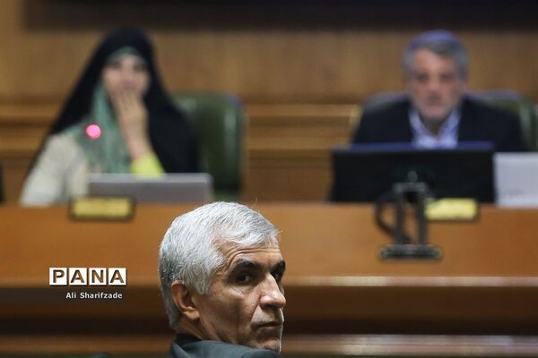 مراسم تحلیف شهردار تهران