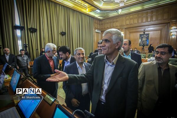 مراسم تحلیف شهردار تهران