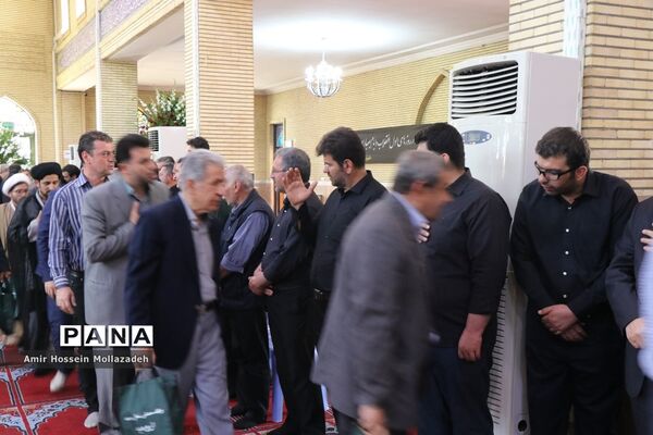 مراسم سومین روز درگذشت حجت الاسلام حسنی در ارومیه