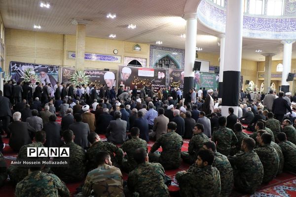 مراسم سومین روز درگذشت حجت الاسلام حسنی در ارومیه