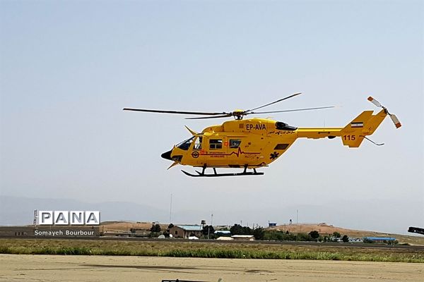 رونمایی از ۶فروند بالگرد اورژانس هوایی کشور در البرز