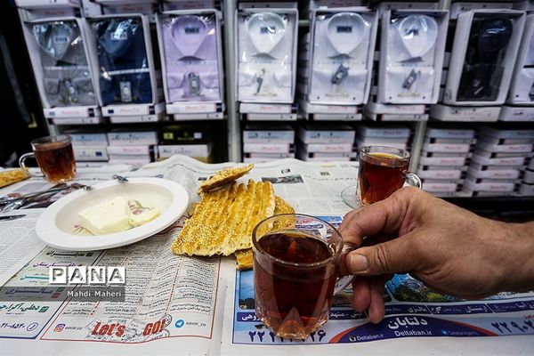 افطار کسبه روزه دار در تهران