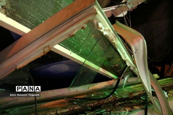 انفجار سیلند گاز رستوران بناب در جزیره کیش