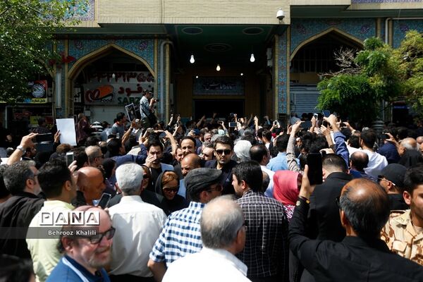 مراسم ترحیم «ناصر ملک مطیعی»