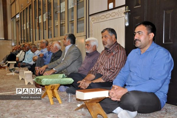 مراسم جزخوانی در مجتمع ابن حسام