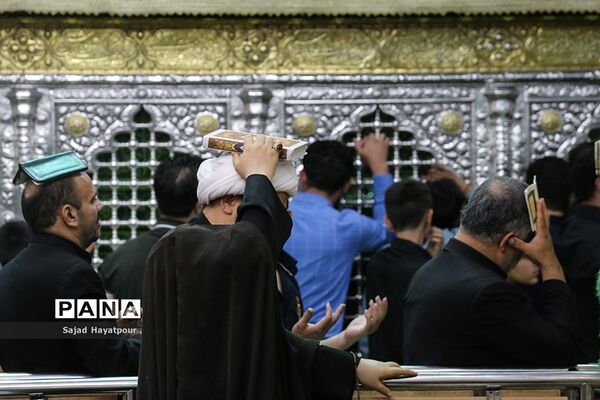 احیا شب ۱۹ ماه مبارک رمضان در حرم حضرت معصومه(س)