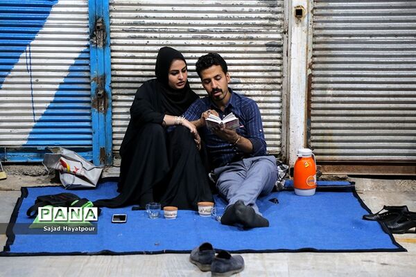 احیا شب ۱۹ ماه مبارک رمضان در حرم حضرت معصومه(س)