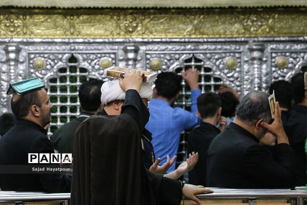 احیا شب ۱۹ ماه مبارک رمضان در حرم حضرت معصومه(س)