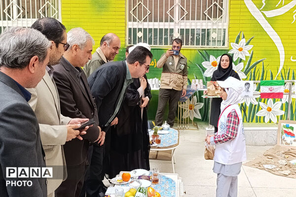 یاد شهدای دانش‌آموز مدرسه شجره طیبه میناب، پویش ملی کاشت نهال امید شهرستان بجنورد 