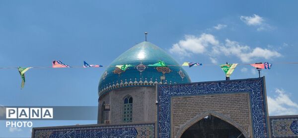 جشن غدیر با جاذبه‌های تفریحی در امامزاده جعفر(ع)