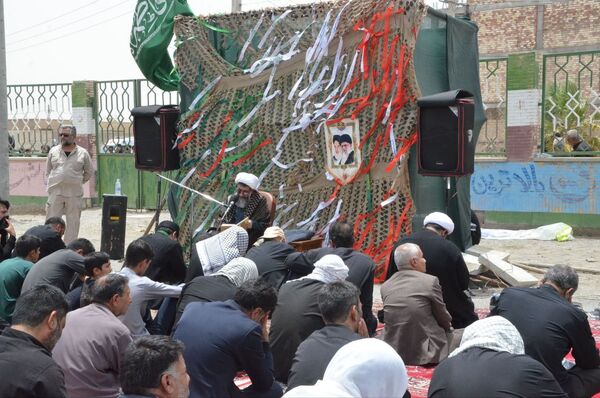 زابل در ماتم حسین؛ گلزار شهدا شهرستان زابل میزبان اشک و شور عزاداران حسینی