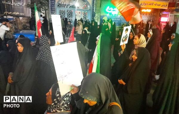 صدو‌هشتادونهمین تجمع همبستگی و ایستادگی مردم کمالشهر 