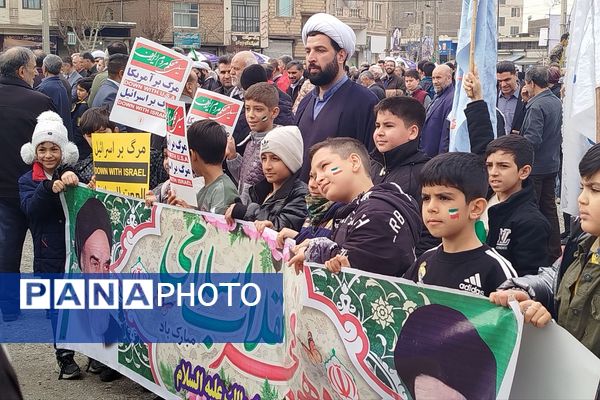 حماسه حضور مردم غیور باقرشهر و کهریزک در راهپیمایی ۲۲بهمن