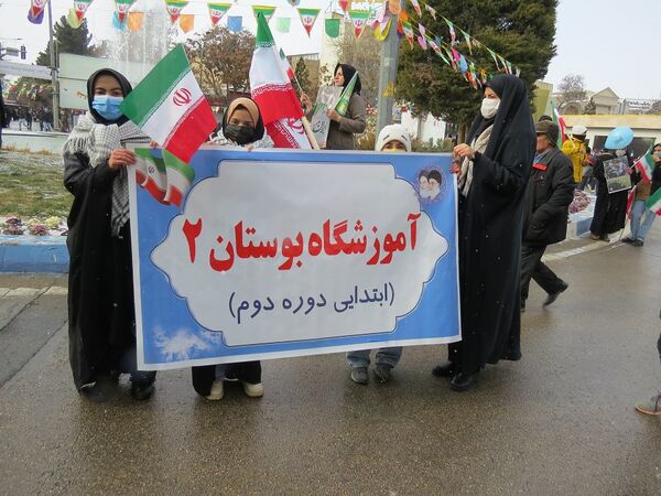 راهپیمایی باشکوه ۲۲ بهمن ماه شهرستان بجنورد 