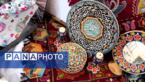 برپایی نمایشگاه دست سازه‌های دانش‌آموزی در ورامین