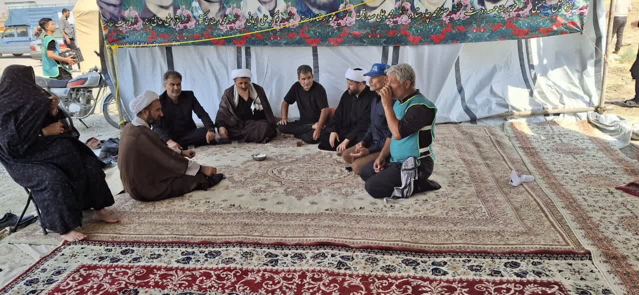 فعالیت موکب محبان رضا(ع) از اربعین حسینی تا شهادت امام رضا(ع) در شیروان