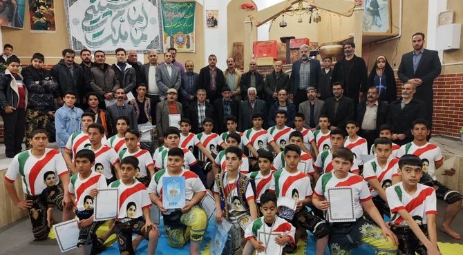 صغاد میزبان جشن پهلوانان نوجوان