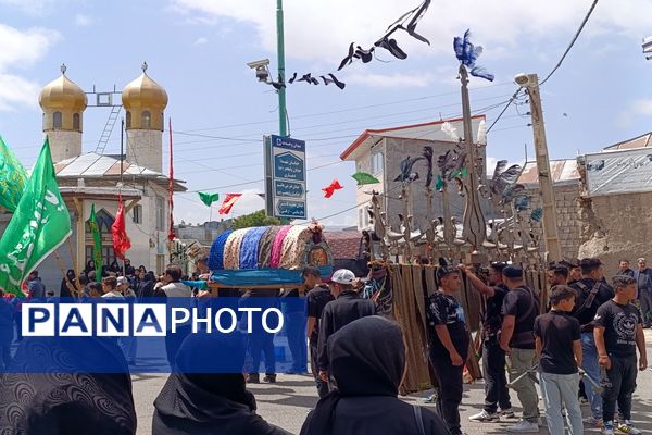 آیین عزاداری عاشورای حسینی در خوجین شهرستان خلخال