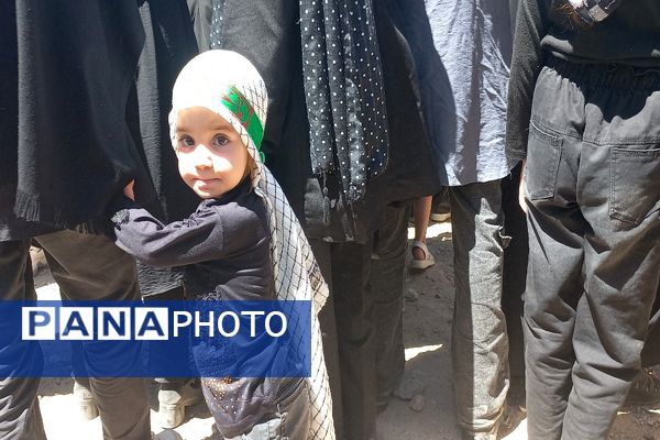 مراسم گرامیداشت تاسوعای حسینی در روستای گزکوه 