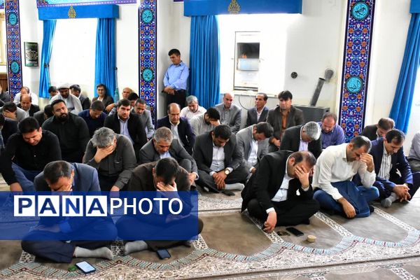  آیین گرامیداشت اربعین شهدای خدمت در اداره‌کل آموزش و پرورش کهگیلویه‌ و‌ بویراحمد