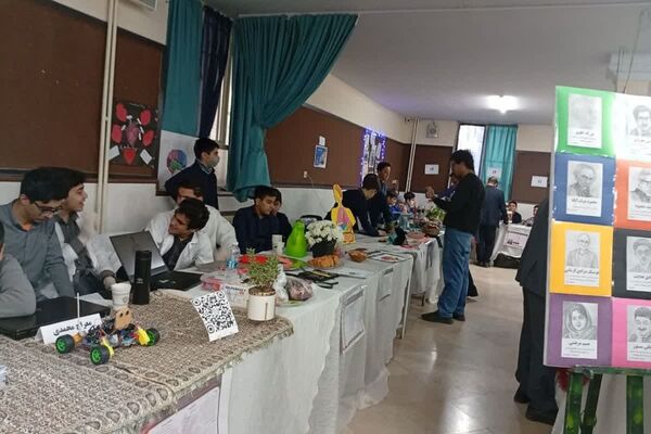 نمایشگاهی از دستاوردهای استعدادهای درخشان