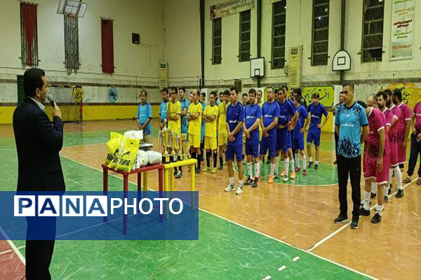 قهرمان مسابقات فوتسال فرهنگیان شهرستان دشتستان