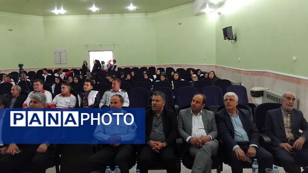 تجلیل از فرشتگان شجاع در اهر