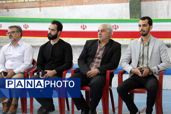 آیین اعزام کاروان تجهیزات ورزشی مهر با نشاط در شهرستان گرمه