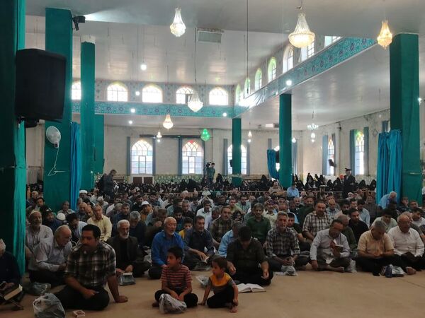 مراسم روح بخش دعای پرفیض عرفه در آستان مقدس حضرات سیدان الکریمان (ع)