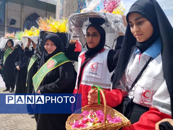 تشییع پیکر شهید مدافع امنیت در میاندورود 