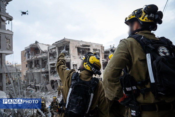 ویرانه‌های اسرائیل پس از حملات ایران