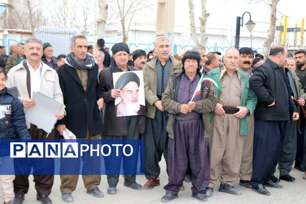 راهپیمایی گسترده ۲۲ بهمن اورامانات
