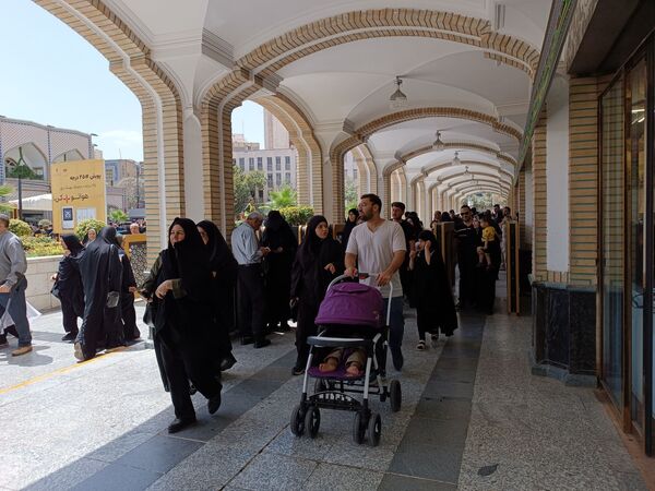 مراسم پیاده‌روی جاماندگان اربعین در مشهد