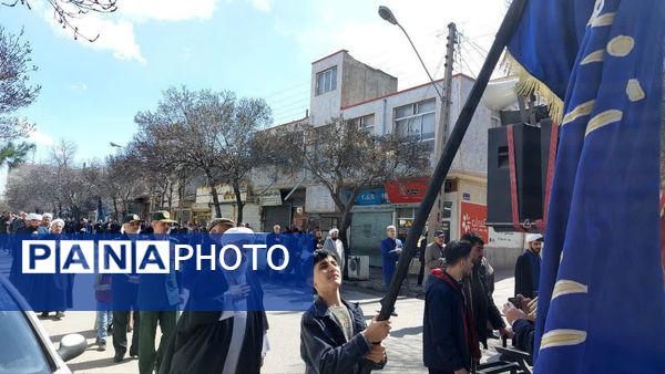 مراسم عزاداری سالروز شهادت حضرت علی (ع) در اهر