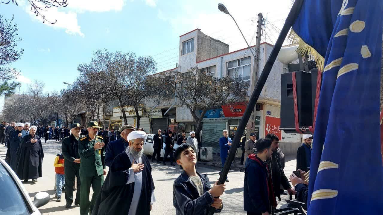 مراسم عزاداری سالروز شهادت حضرت علی (ع) در اهر