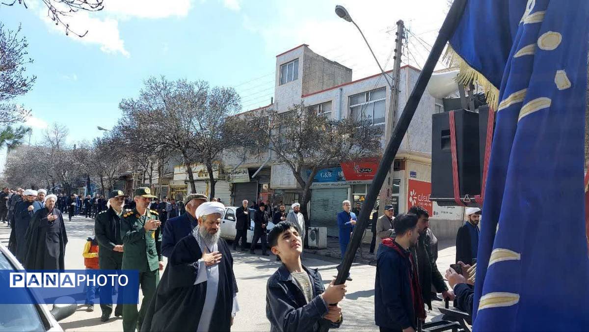 مراسم عزاداری سالروز شهادت حضرت علی (ع) در اهر