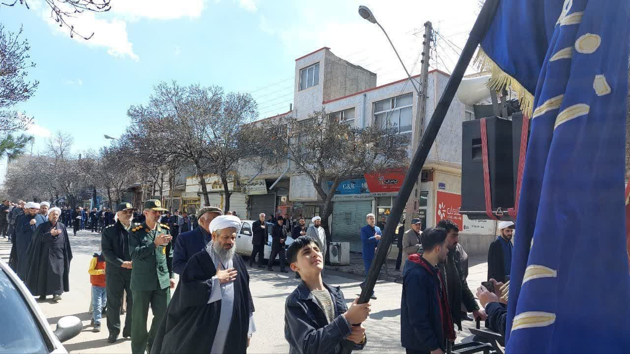مراسم عزاداری سالروز شهادت حضرت علی (ع) در اهر
