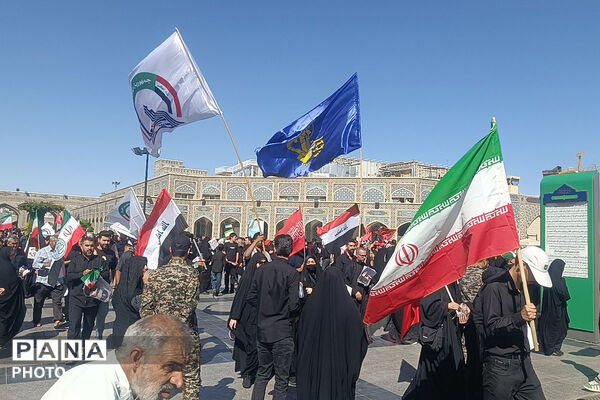 وداع باشکوه با خورشید در شهر خورشید؛ مشهد یکپارچه در سوگ