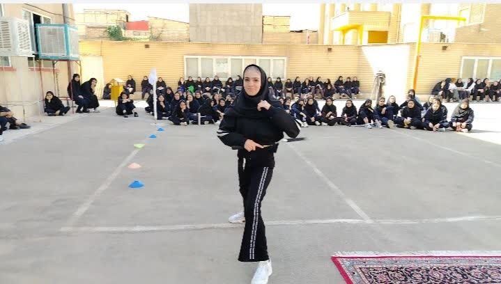 برگزاری المپیاد ورزشی در دبیرستان حضرت مریم(س) قم