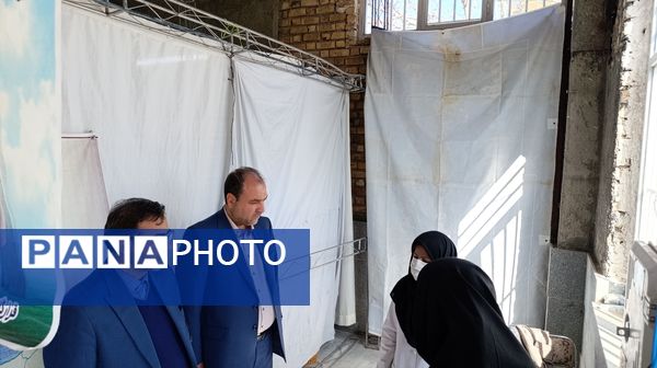 نمایشگاه دستاوردها و توانمندی بانوان روستایی در روستای بشرآباد