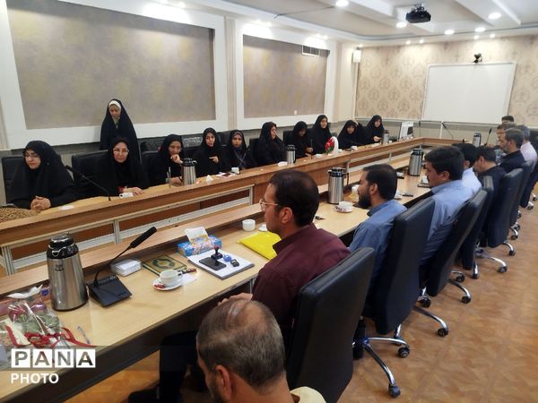 جلسه معارفه مدیر کانون باهنر و دار القرآن امام حسن(ع) نیشابور