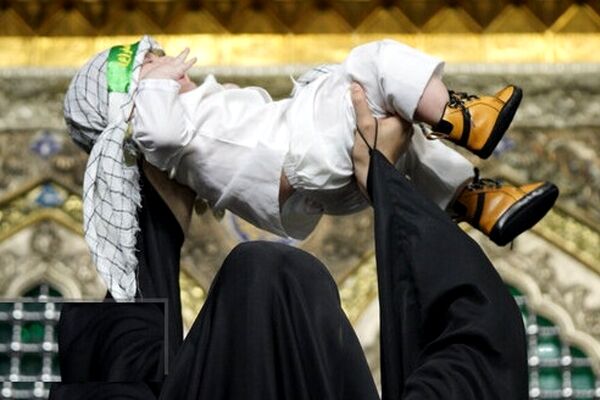 میزبانی حرم حضرت معصومه(س) از آئین جهانی شیرخوارگان حسینی(ع)