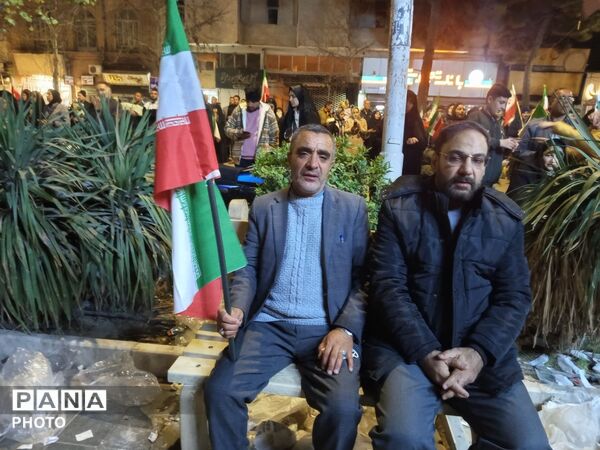 حضور حماسی مردم شهرستان نیشابور در اجتماع بیستمین شب